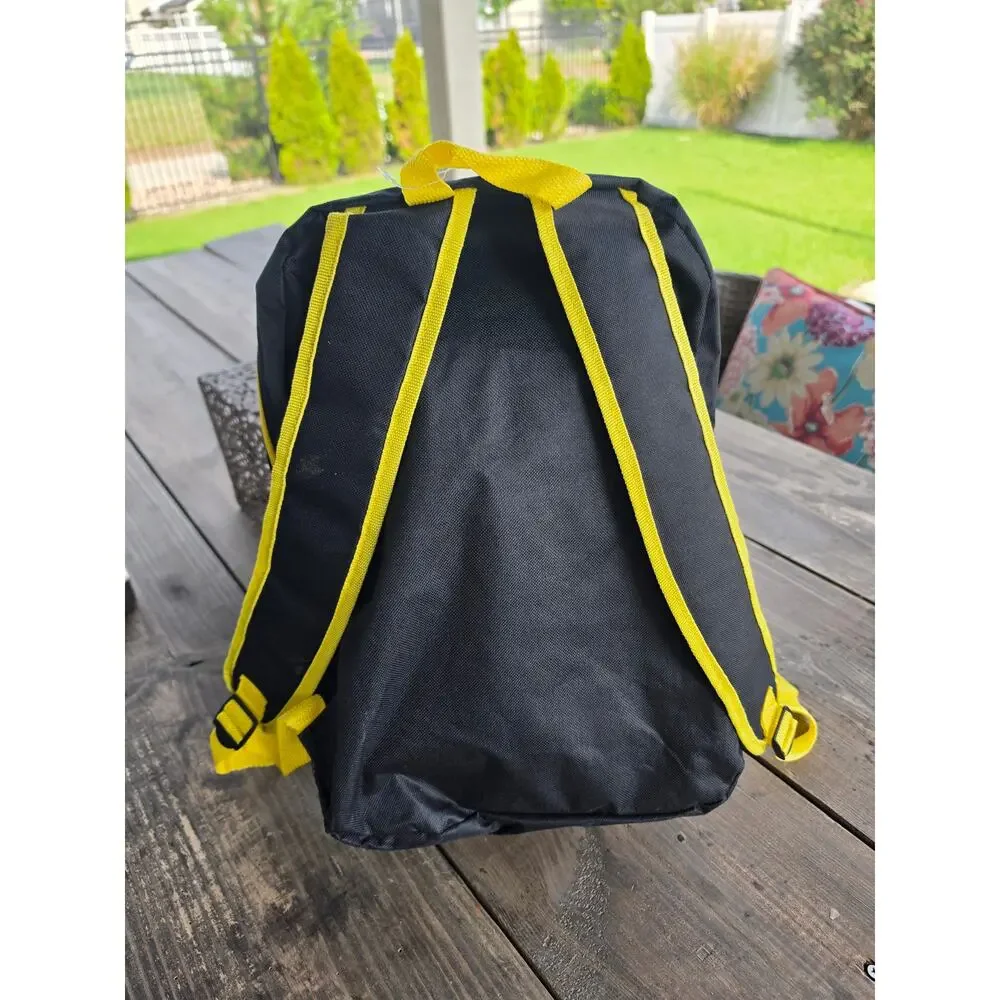 Black n yellow Backpack